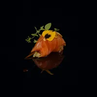 75.SALMON FLOWER /2PZ