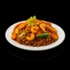 181.RAMEN SALTATI CON FRUTTI DI MARE